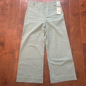 *NWT* Eesome Sage Green Wide Leg Pant -Size 31